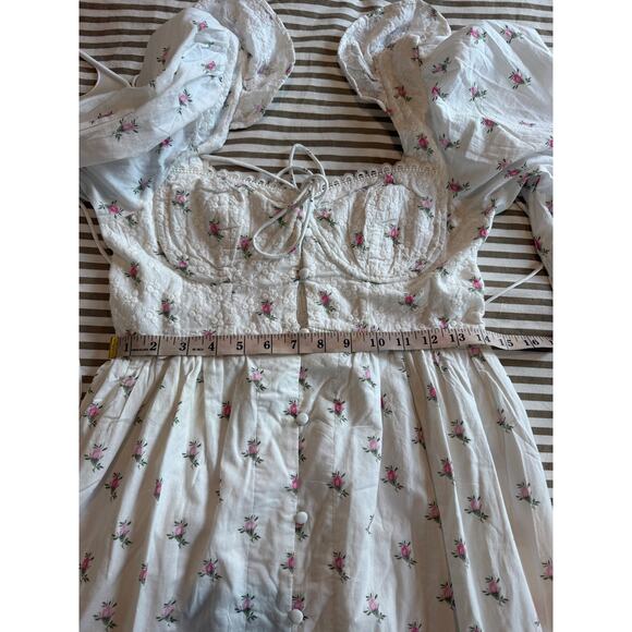 NWT For Love and Lemons Carlotta Maxi Dress Size M - Picture 15 of 15
